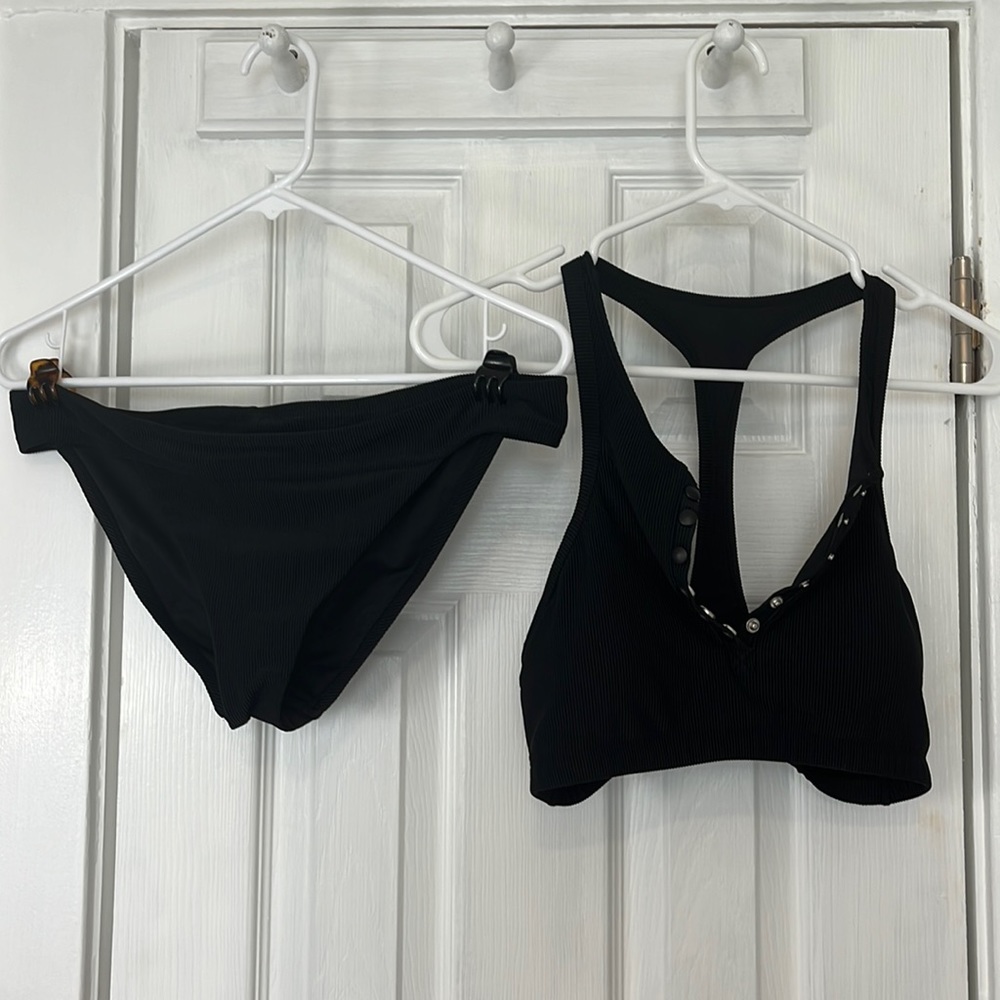 Reebok black sporty bikini